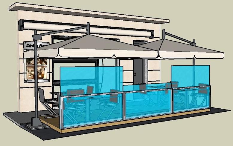 GM MORANDO Экран для дехора из алюминия и стекла Bellavista system sun-id-1461949 - Вид №19