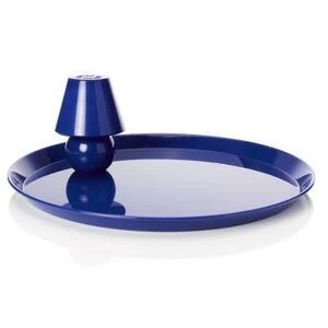 Поднос с лампой Snacklight, голубой