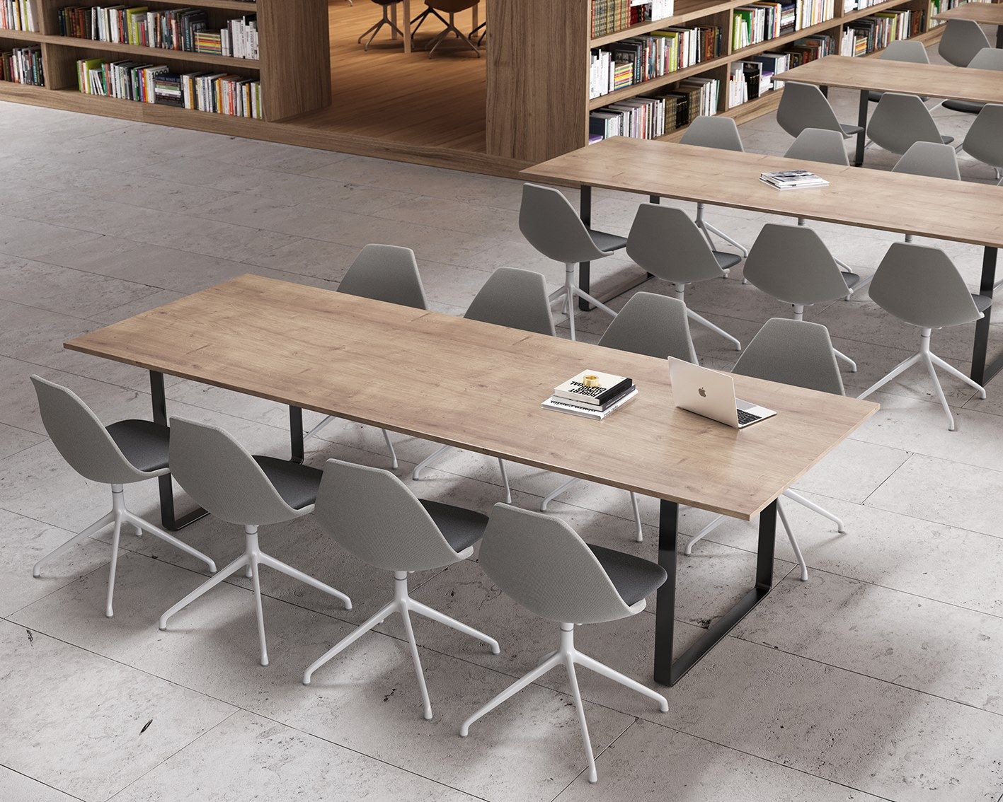 Тканевый поворотный стул с мягким сиденьем Case ZIBA ARCH-00149266 - Вид №5