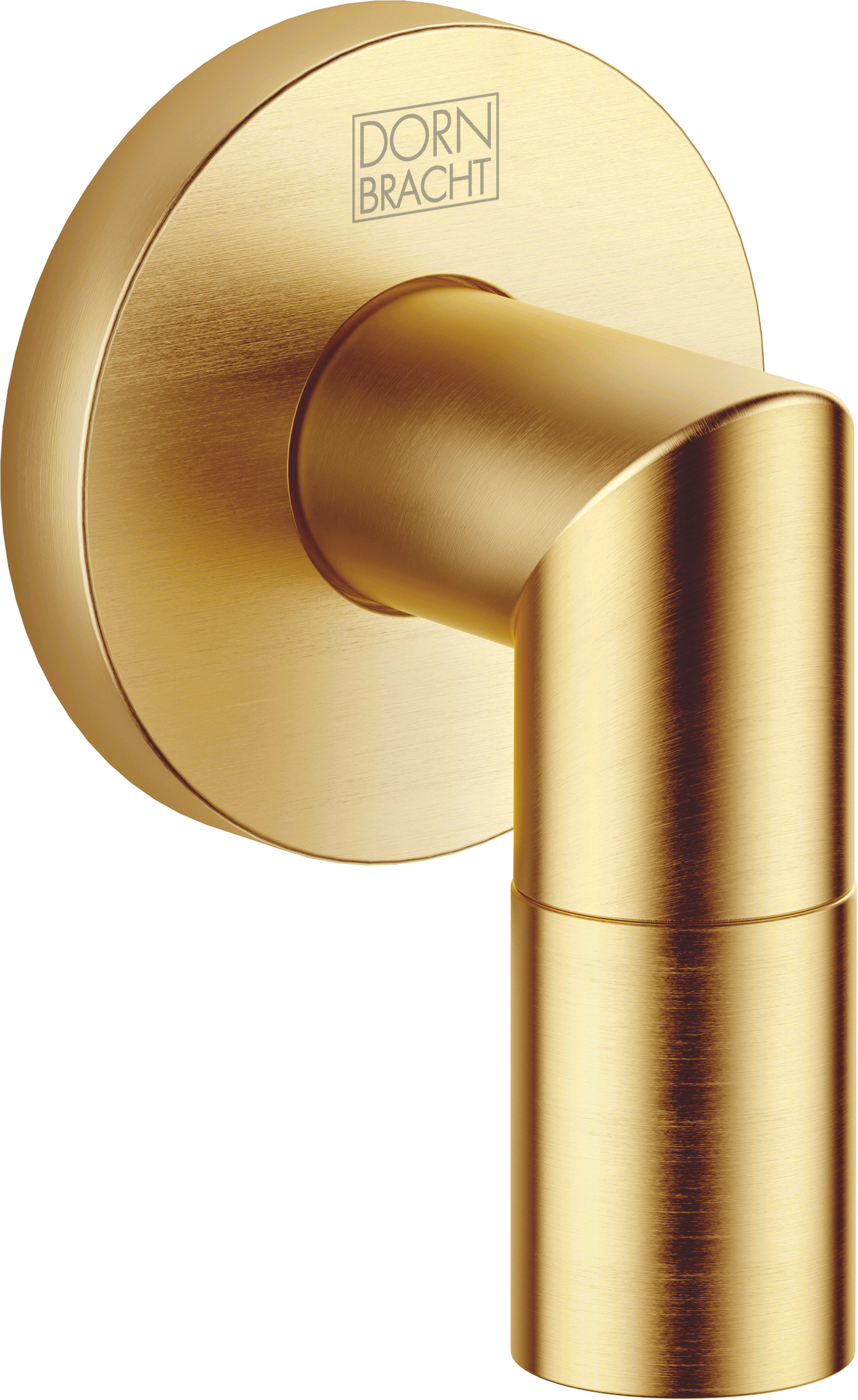 Настенное колено – матовая дюрабрасс (23-каратное золото) 28450625-28