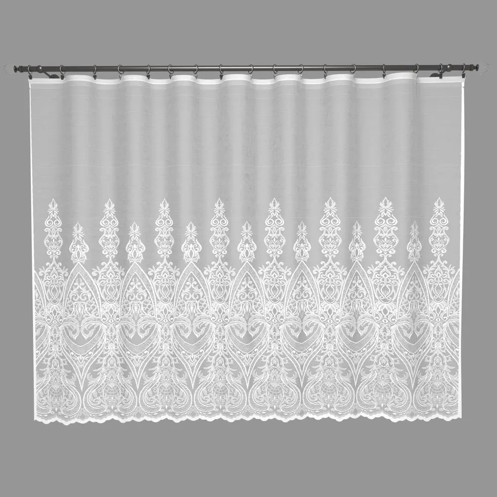 Занавеска Грация 200x160 см цвет белый Santreyd STLM-2008271 - Вид №1
