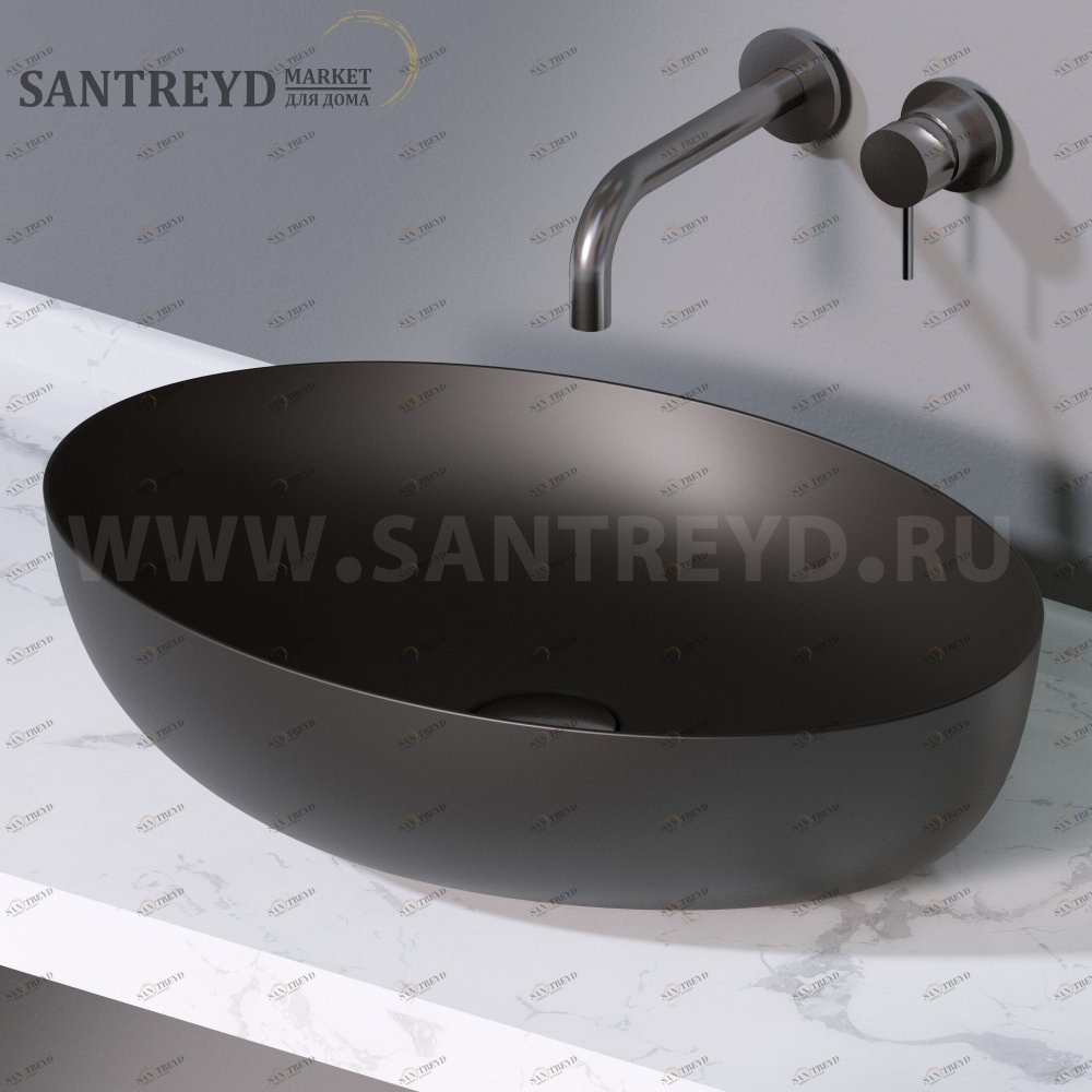 L616105 Накладная раковина на столешницу  овальная A. e T. Italia ELITE AeT ITALIA