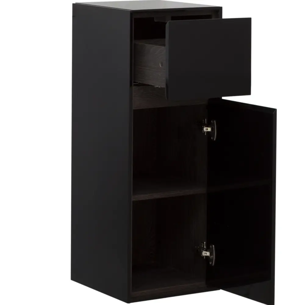 Пенал малый «Мокка» 35 см цвет чёрный глянец Santreyd STLM-2086811 - Вид №1