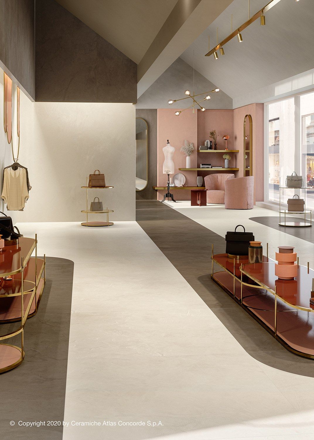 Пол из керамогранита с эффектом смолы Atlas Concorde ARCH-00028612 - Вид №24