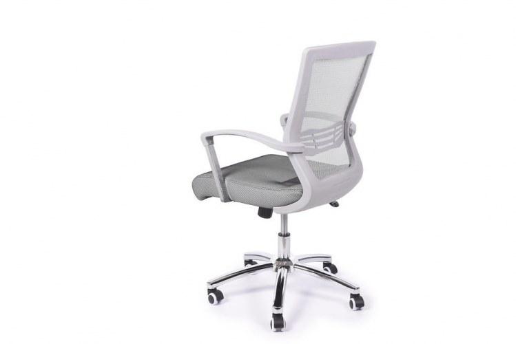 Arrediorg.it® Офисное кресло с регулируемой высотой поворотной сетки  B616b-2 grey  - Вид №3