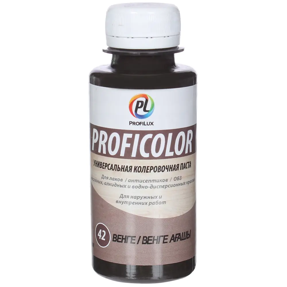 Колеровочная паста для дерева Profilux №39, 100 мл, цвет венге STLM-2107345