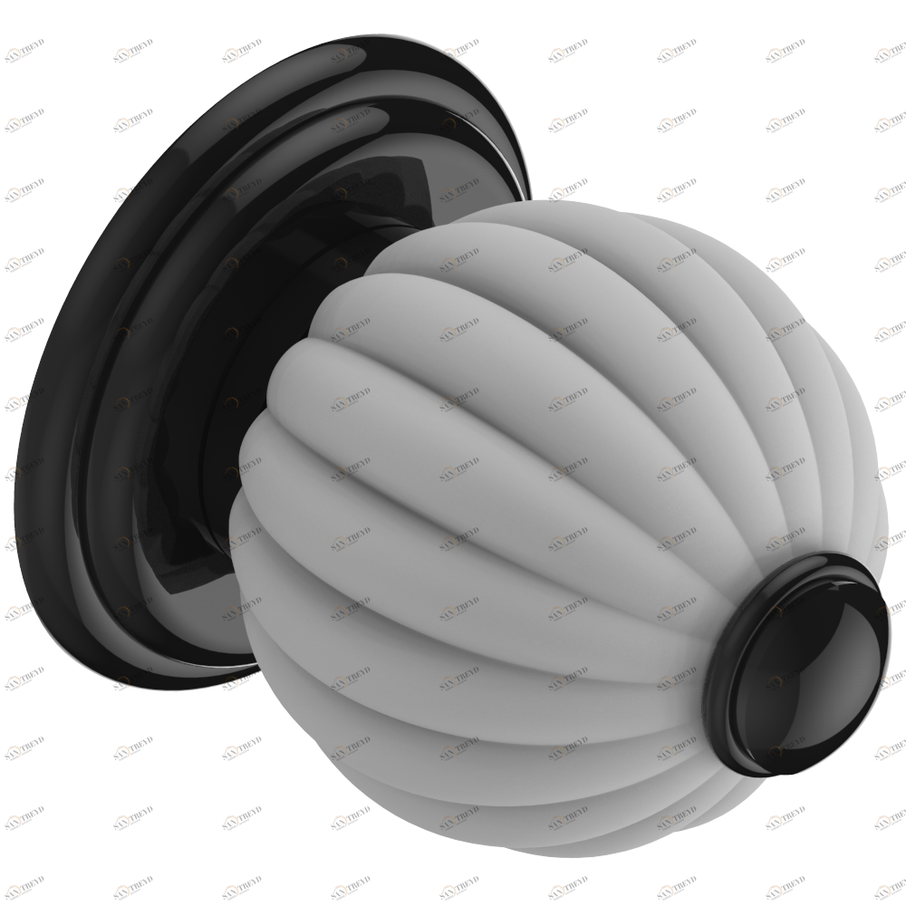 U1E-30B Маховик для встраиваемого в стену вентиля Thg-paris Mandarine с сатинированным хрусталём Покрытие PVD бронза U1E 30B CAT.F