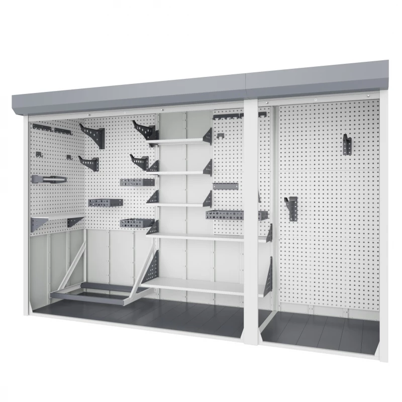 Шкаф для паркинга 1700х4000х900 Верстакофф RC-2.031 - Вид №1