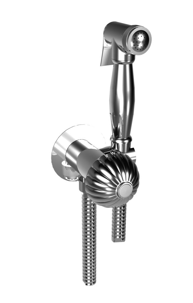 2916 Душевой набор Shattaf для унитаза с прогрессивным смесителем и ручным душем. Bongio Radiant