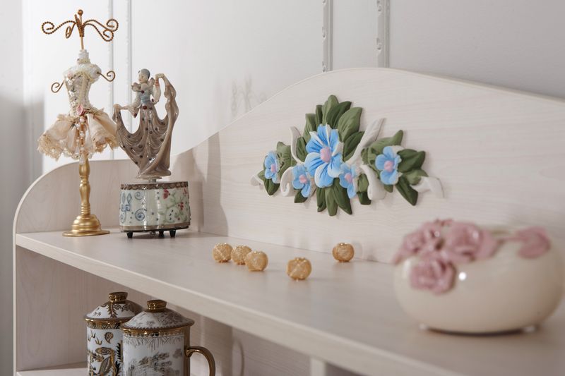 Надстройка для письменного стола деревянная беленый дуб Flora CILEK FLORA 00-3832379 Бежевый Santreyd - Вид №3