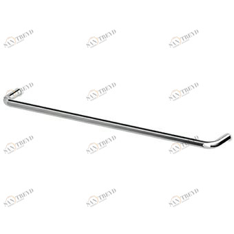 ZAD522 Держатель для полотенец, длина 60 см. Zucchetti Closer 