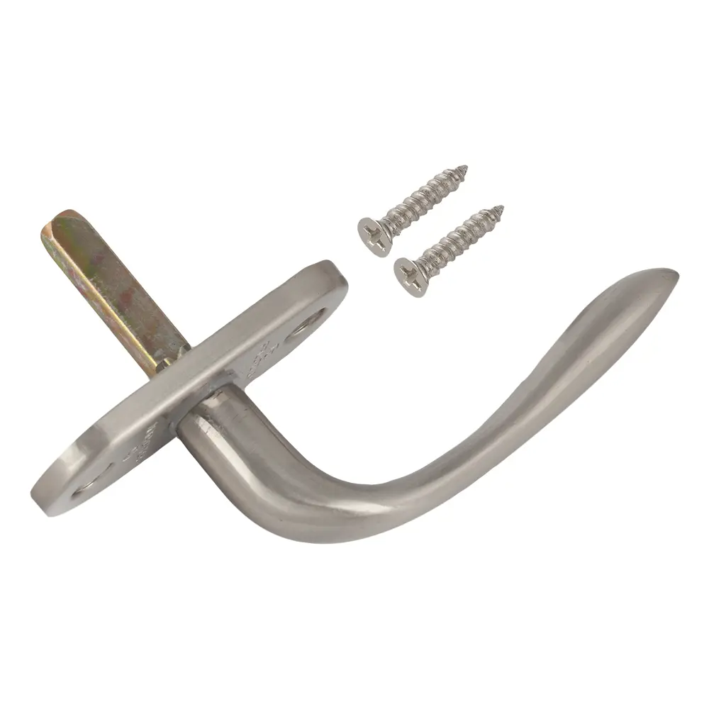 Завертка оконная Palladium Victoria PN, 60х90 мм, ЦАМ, цвет перламутровый никель STLM-2192925 - Вид №1