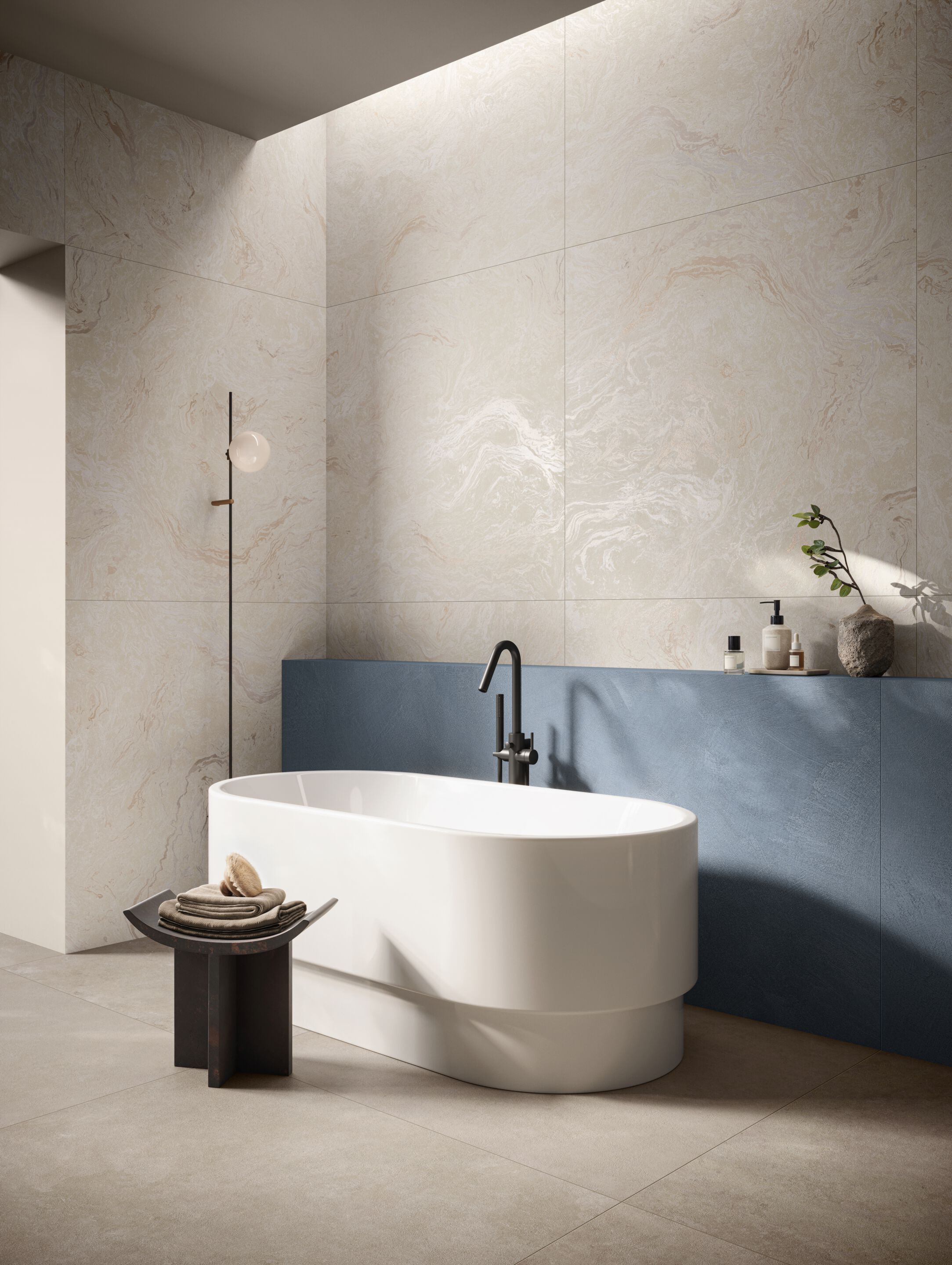 Пол / керамогранит с эффектом цемента VitrA Bathrooms CEMENTERA ARCH-00129136 - Вид №7