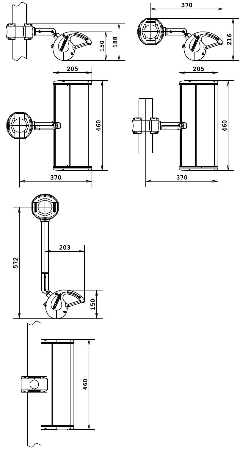 Нагревательная лампа с навесом Phormalab Aura ARCH-00093007 - Вид №3