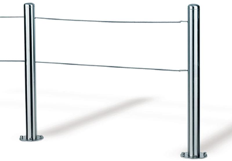 Lazzari Ограждение из нержавеющей стали с пепельницей Inox sun-id-1515625 - Вид №3