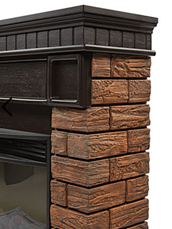 9100535 Портал Firelight Bricks Wood Classic STDN-0113530 - Вид №2