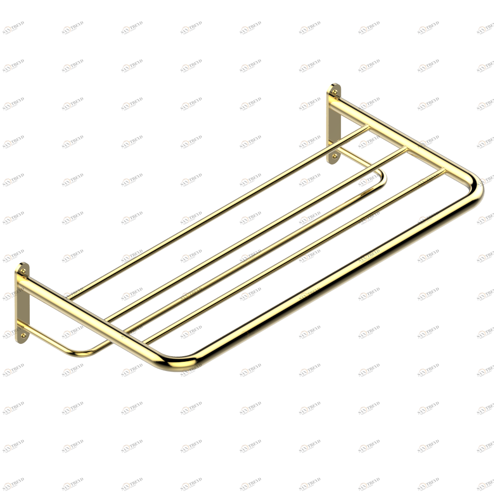 G00-4RACK2 Полотенцедержатель с полкой 25 1/2" x 13 3/4" Thg-paris прочие артикулы THG Золото G00-4RACK2 CAT.F
