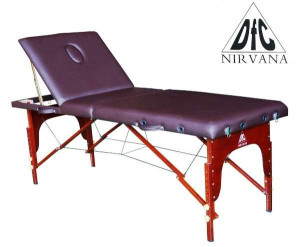 TS3022_B1 Коричневый массажный стол NIRVANA RELAX PRO DFC