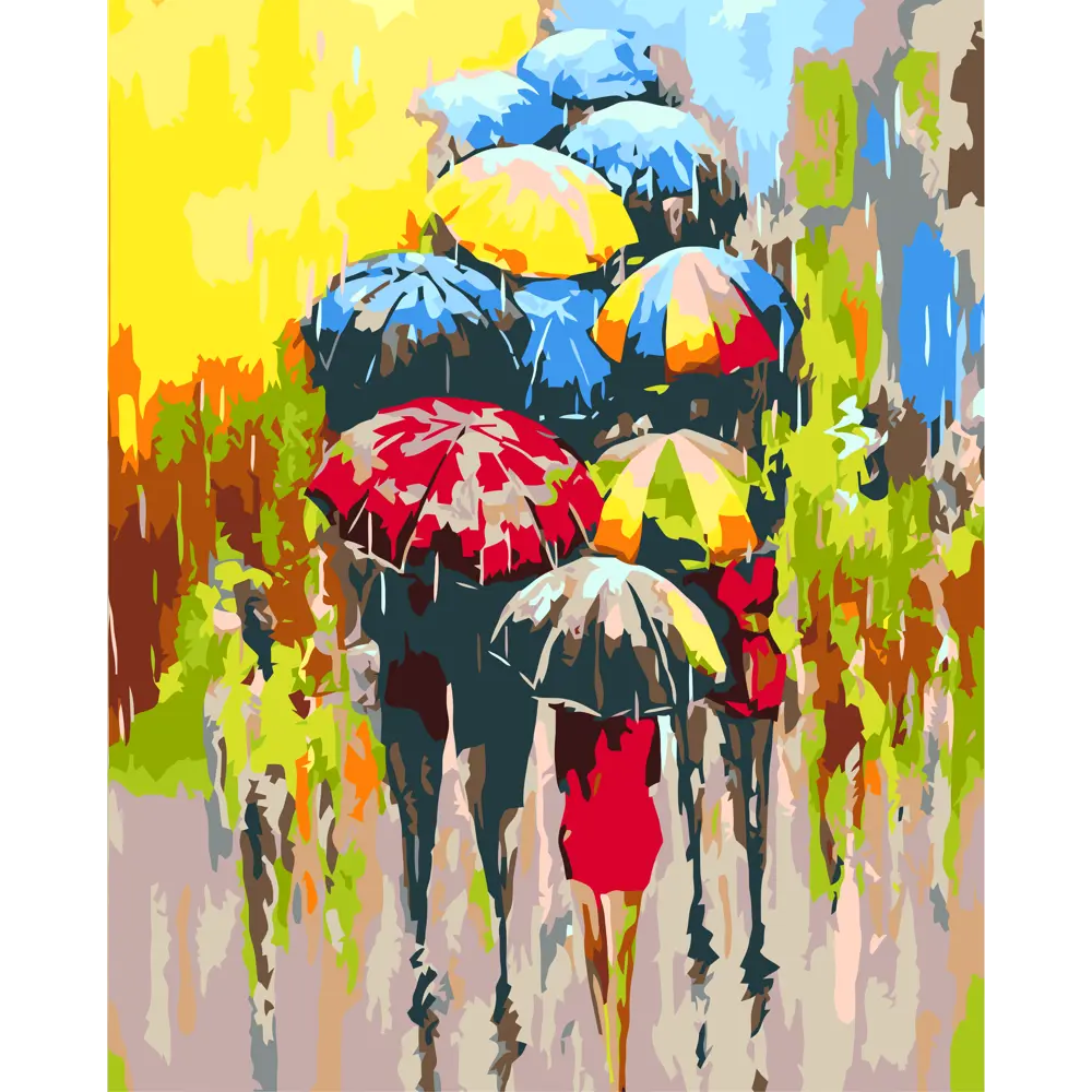 Картина по номерам Арт Стрит 40х50 см FBRUSH STLM-2035824