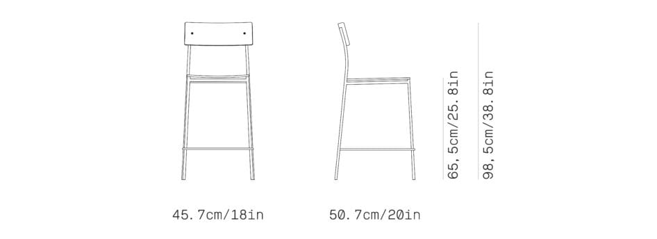 Штабелируемый стул с мягким сиденьем Omelette Editions Alex ARCH-00053286 - Вид №1