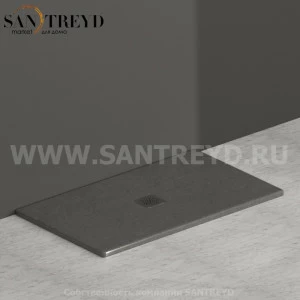 DT121PG Душевой поддон 120x70 керамический Globo