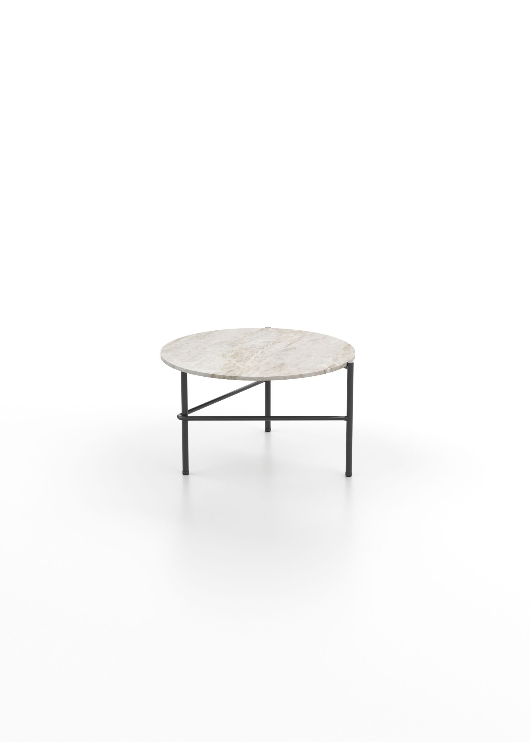 Круглый журнальный столик из Dekton® и стали Omelette Editions DOWNTOWN ARCH-00122819 - Вид №16