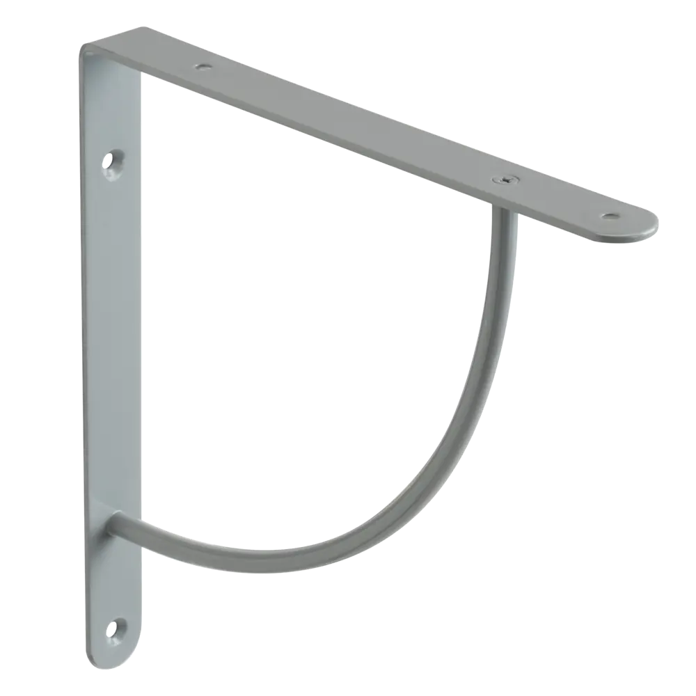 Утилитарный кронштейн Bi Bop 23x23 см нагрузка до 40 кг цвет серый Santreyd Bibop STLM-2007555 - Вид №3