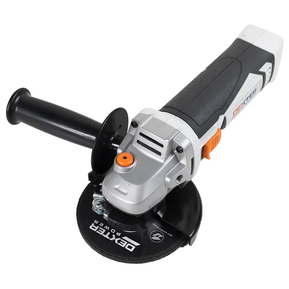 УШМ (болгарка) щеточная аккумуляторная Dexter Power CGA18LD, 18 В Li-ion, 115 мм, без АКБ STLM-2044307