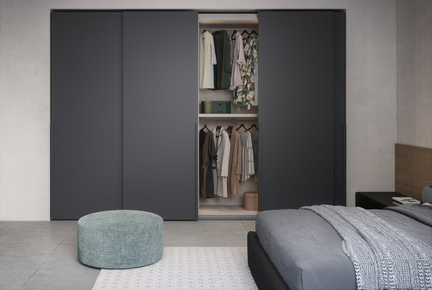 Круглый пуф из ткани Novamobili LOG ARCH-00086385 - Вид №11