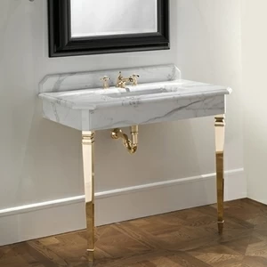 Консоль под раковину со столешницей из мрамора DEEPOQUEMCAOT Devon Devon EPOQUE CONSOLE