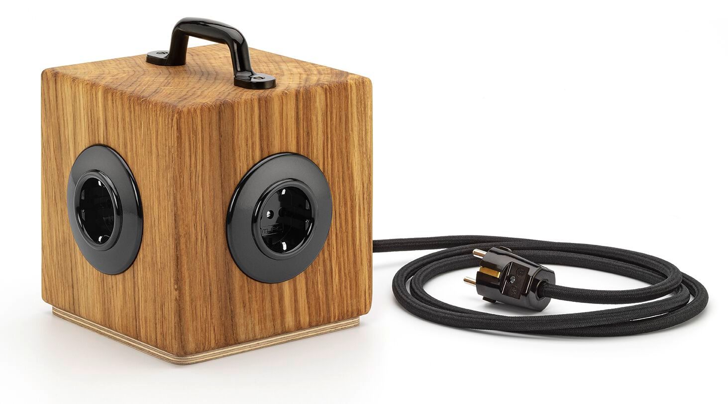 Дубовая электрическая розетка THPG POWER BLOCK ARCH-00016005 - Вид №3