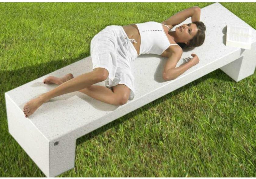 Bellitalia Реконструированная каменная скамья без спинки Eraclea sun-id-1510055 - Вид №4