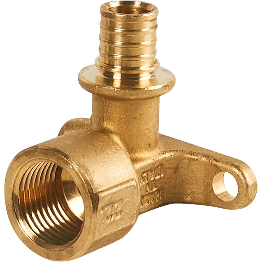 STOUT Угольник настенный латунный 1/2"x16 мм для систем водоснабжения 82197798 STLM-0021702