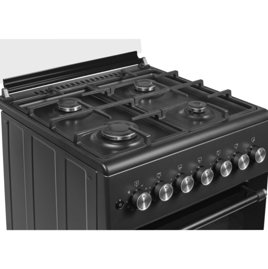 9016715 Газовая плита NORDFROST GG 6064 Gd черный STDN-0069382 - Вид №4