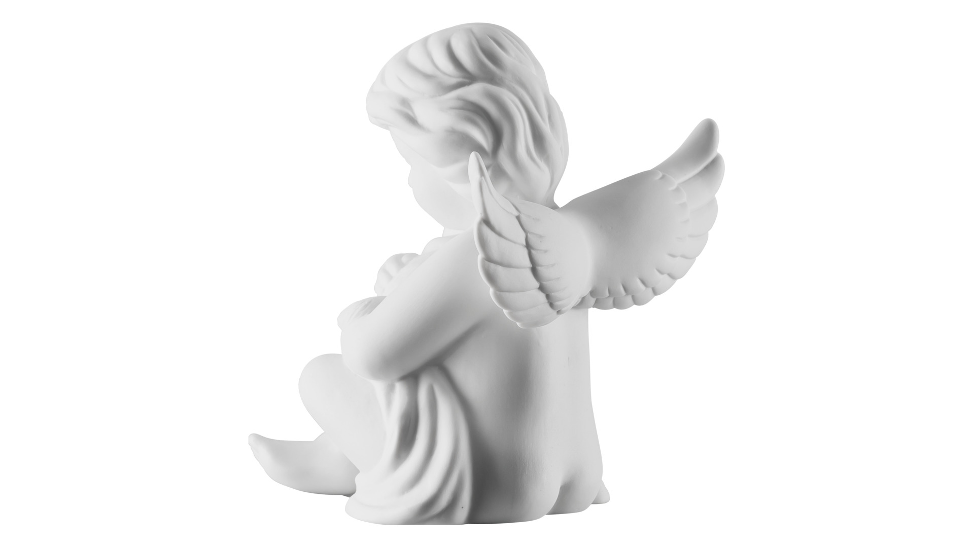 10640528 Rosenthal Фигурка Rosenthal Ангел с котенком 10,5см, фарфор Фарфор  - Вид №4