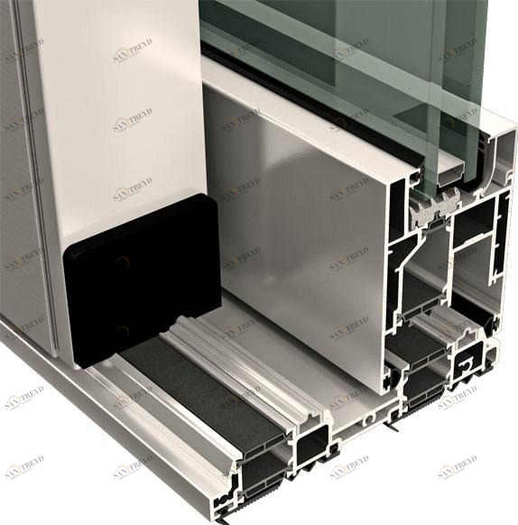 ALsistem Алюминиевая раздвижная дверь с термическим разделением Slide sun-id-1348926