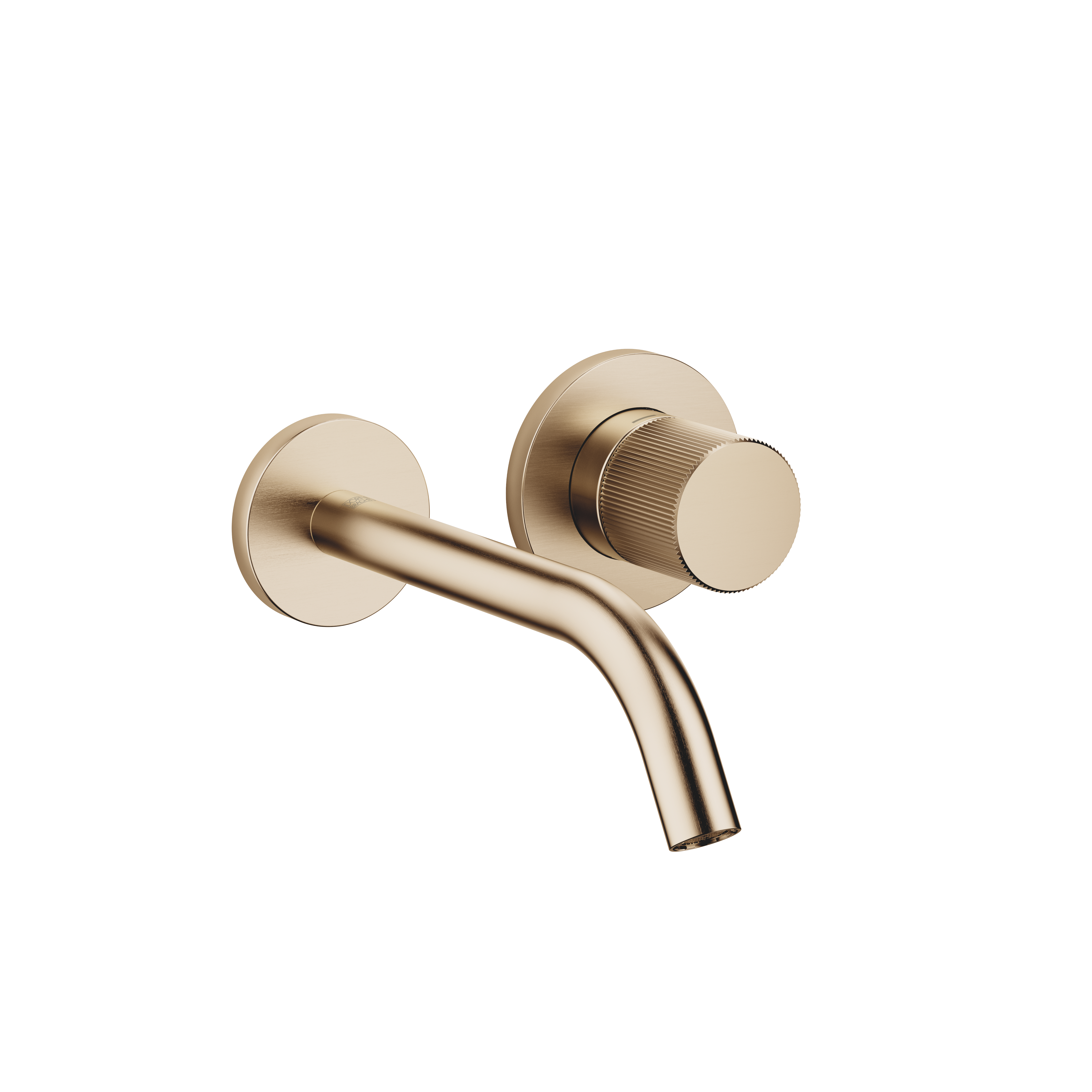 META  PURE Смеситель для раковины, однорычажный, настенный, без донного клапана - Brushed Champagne (22-каратное золото) 36860664-46 DornBracht 