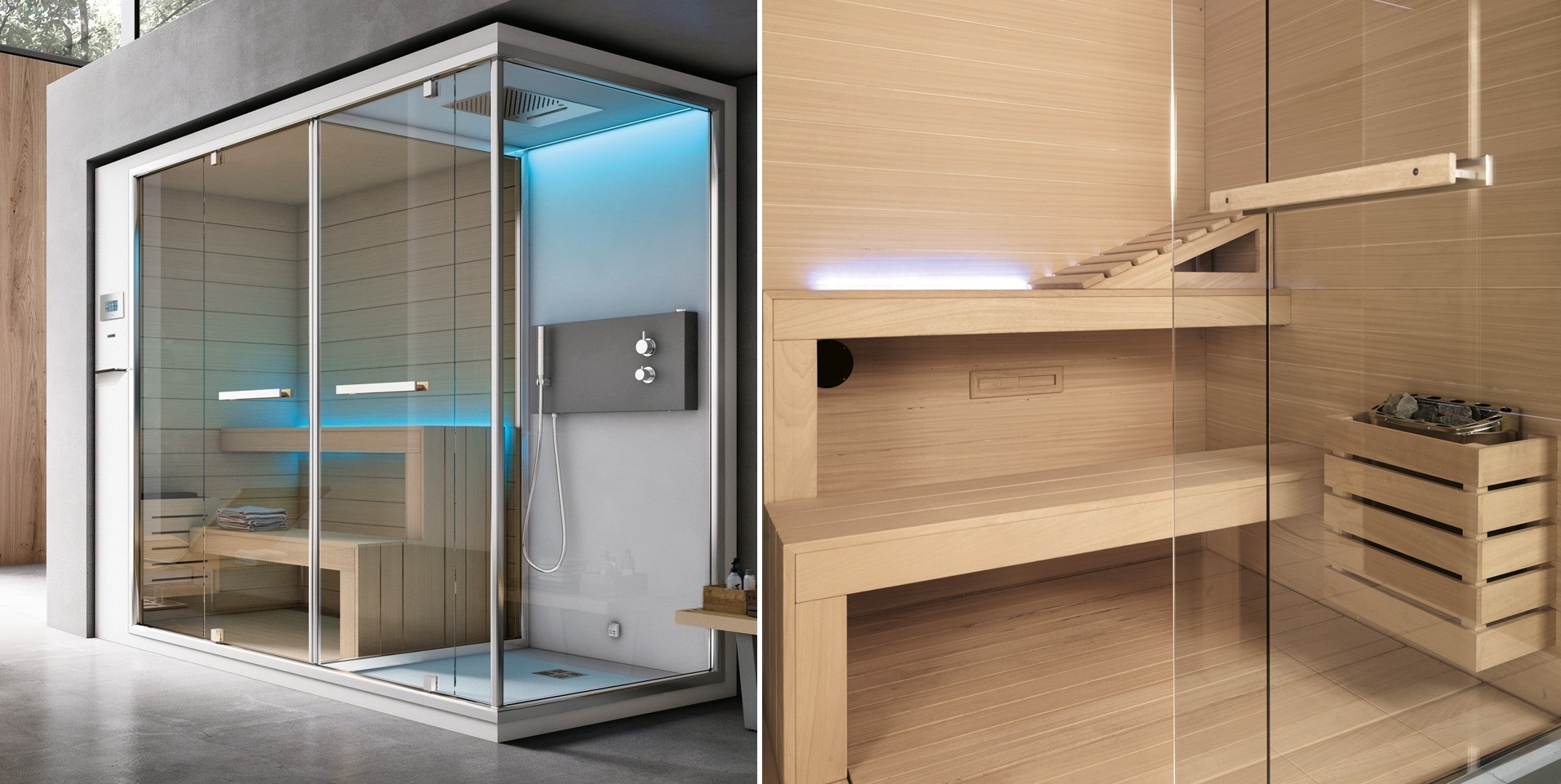 Многофункциональная баня 295 УГЛОВАЯ ETHOS C Gruppo Geromin SSAEC7C1DA - Вид №3