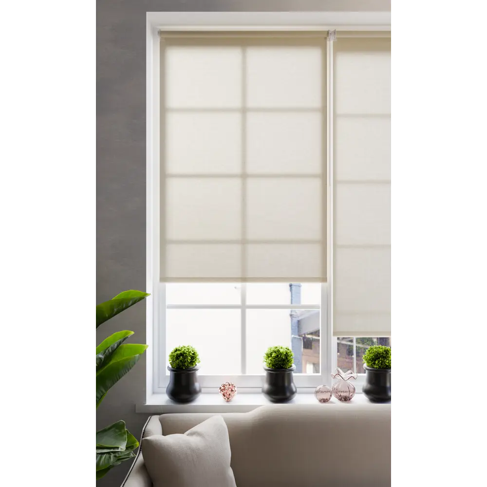 Штора рулонная 80x160 см кремовая Santreyd Лучшая цена STLM-2134402 - Вид №8