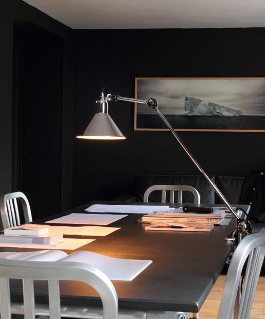 DCW éditions Регулируемая настольная лампа из нержавеющей стали с гибким кронштейном Lampe gras sun-id-1363402 - Вид №4