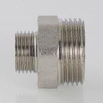 VTr.580.N.0403 Фитинг резьбовой – ниппель переходной Valtec 1/2" х 3/8"  - Вид №4