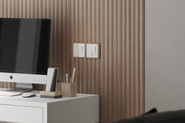 Стеновая 3D панель из реек  AP122504.92 HANNAHHOLZ  - Вид №3