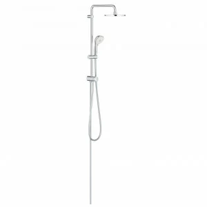 Душевая система GROHE New Tempesta Rustic 200 с переключателем (без смесителя), хром (27399002)