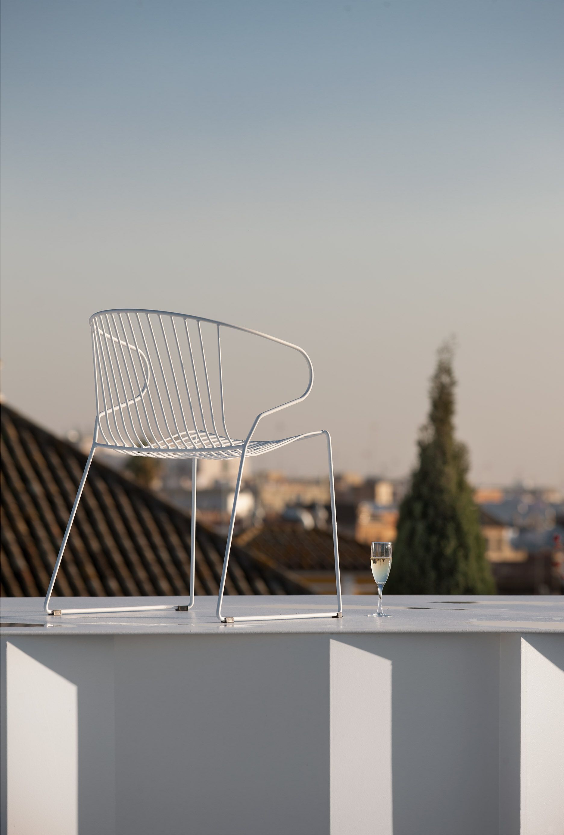 Штабелируемый стальной стул с подлокотниками iSimar Bolonia ARCH-00107047 - Вид №20