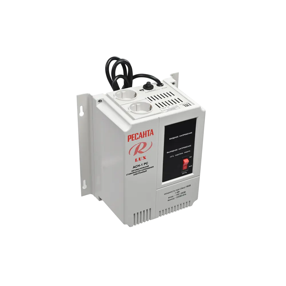 Стабилизатор напряжения Ресанта АСН-1 РС 1 кВт STLM-2197673 - Вид №10