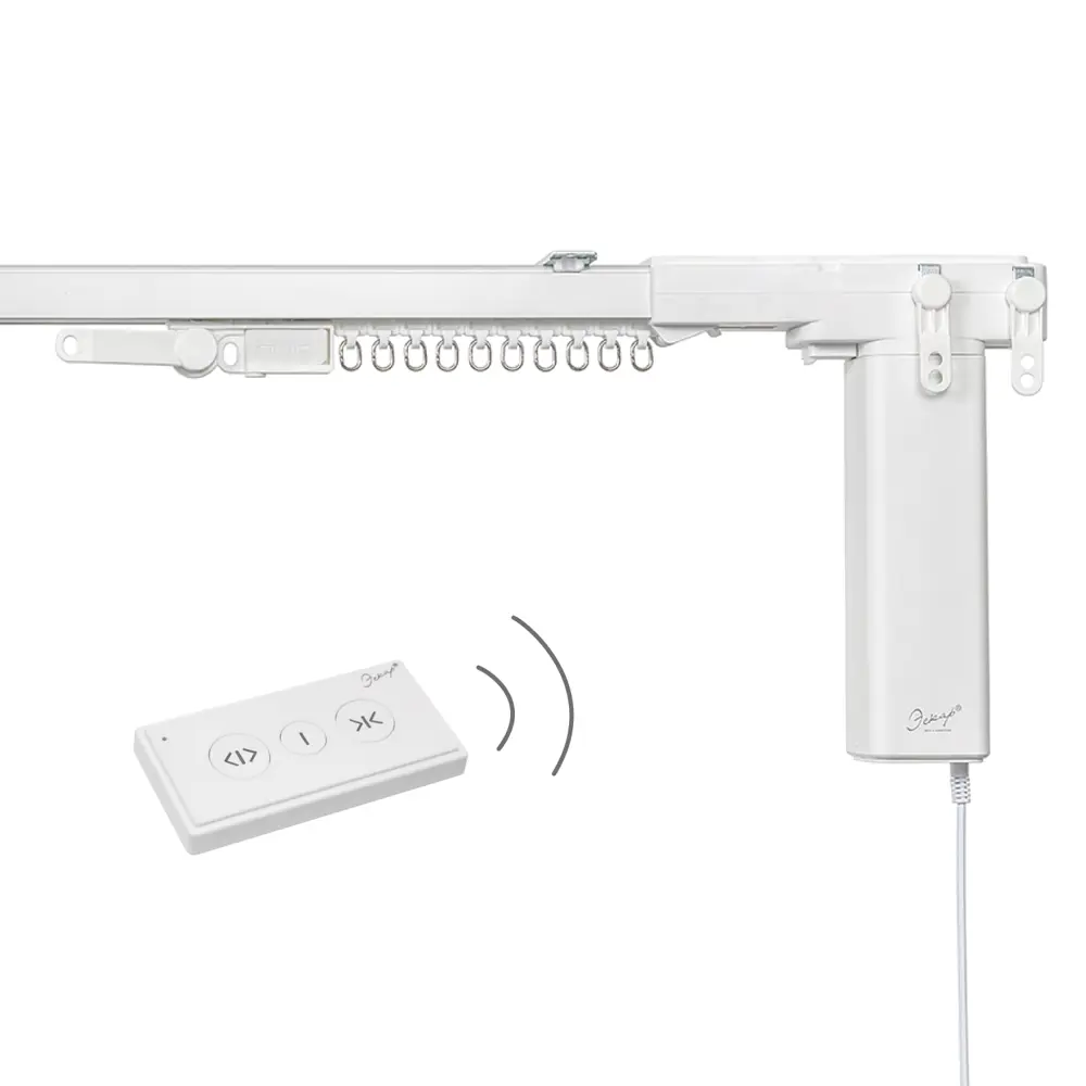 Электрокарниз умный для раздвижных штор Эскар Mage 300 см белый STLM-2154095 - Вид №8