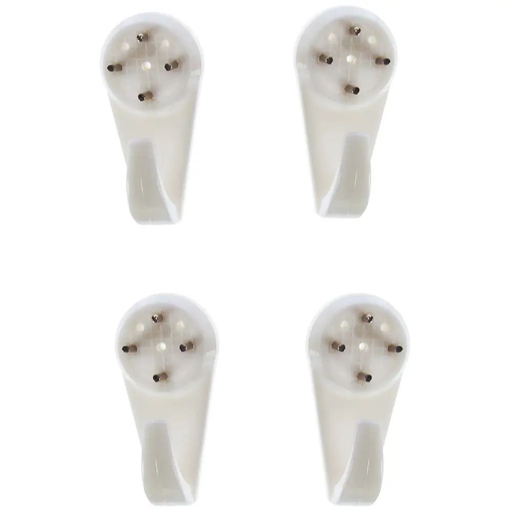 Крючок для багета Arregui «Средний» универсальный, пластик, 4 шт STLM-2068412 - Вид №1