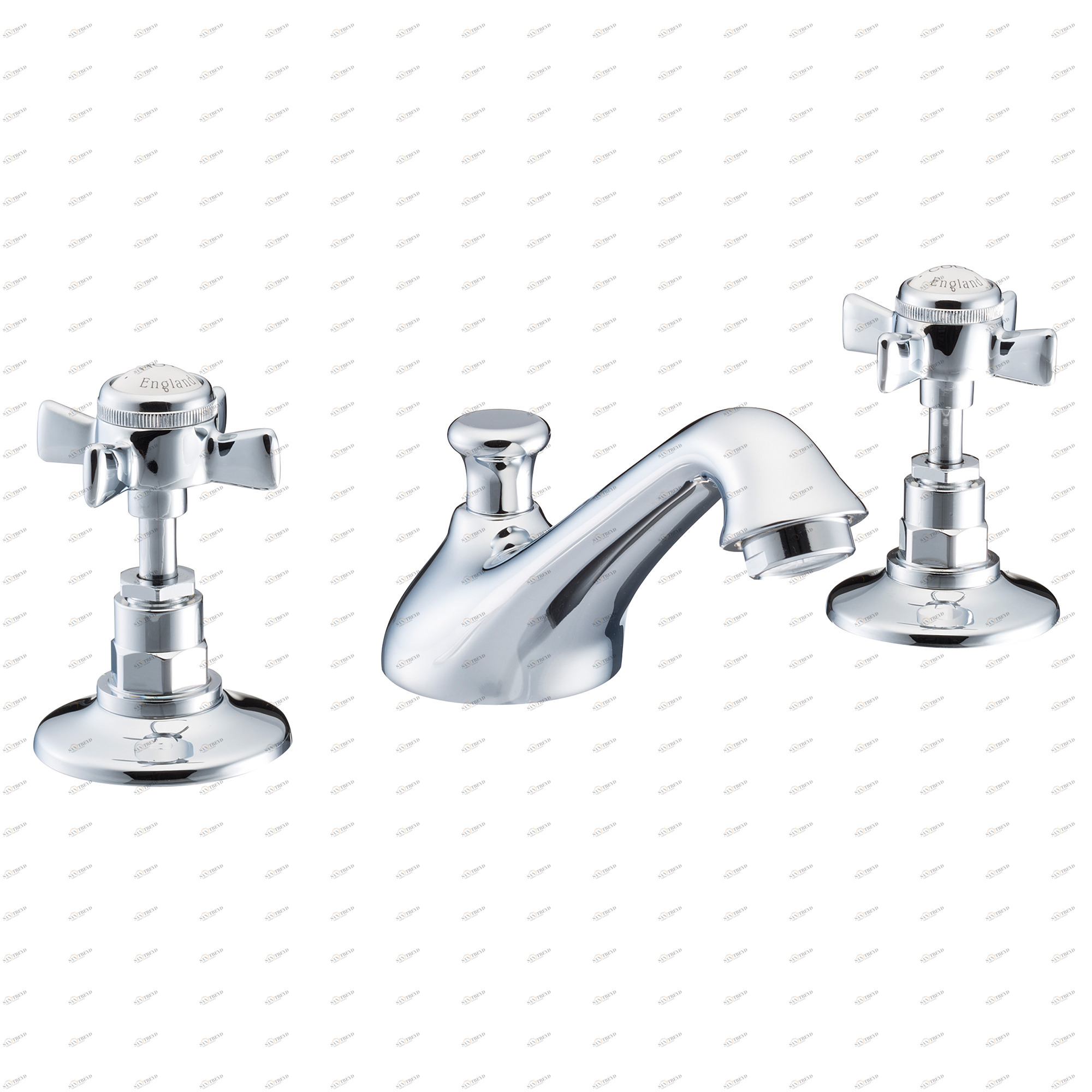 Traditional bathrooms ENGLAND Waschtisch 3-Loch Mischbatterie Tb400.414.nk 