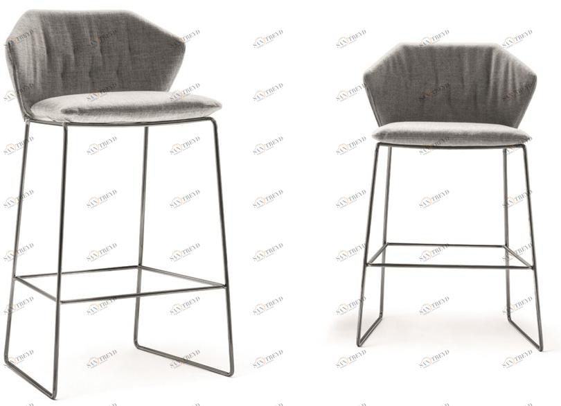 Saba Italia Табурет из саночной ткани с подставкой для ног New york sun-id-1403167