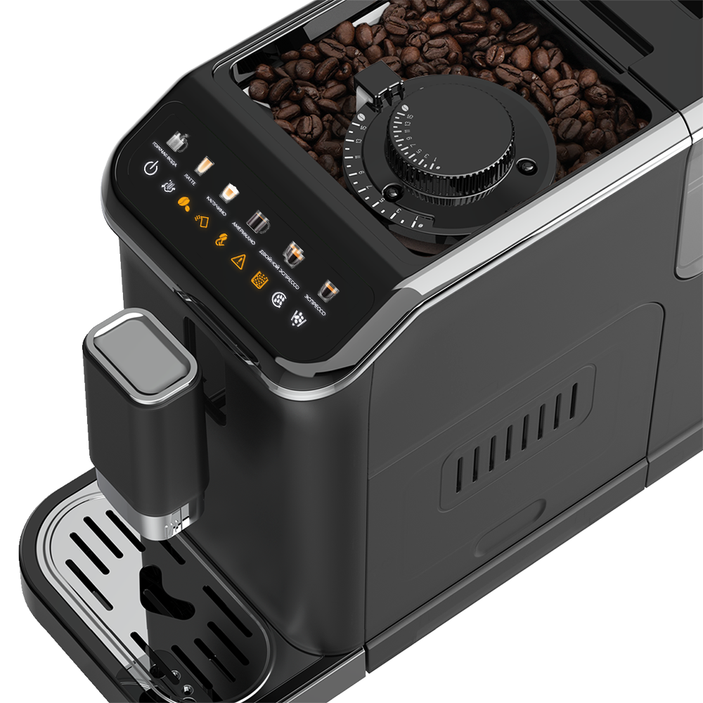 9161862 Кофемашина автоматическая Garlyn L2000 черный STDN-0039205 - Вид №2